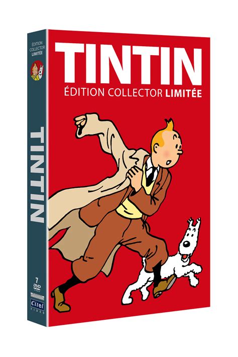 Tintin Coffret Intégrale Collector Tintin édition limitée Citel vidéo