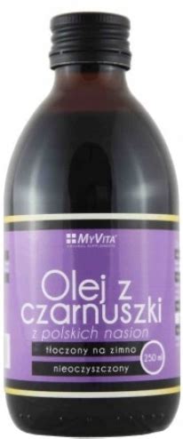 OLEJ Z CZARNUSZKI Z Polskich Nasion 250 Ml MYVITA 12323437326 Allegro Pl