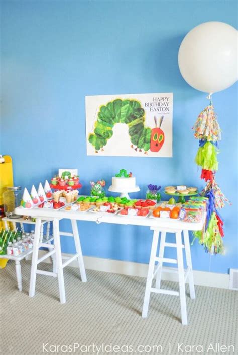 Very Hungry Caterpillar Birthday Party Ideas Spaceships And Laser