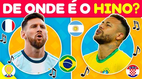 Quiz De Futebol Adivinhe A Sele O Pelo Hino Quiz Paidoquiz