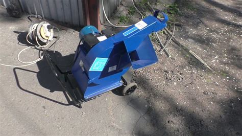 Садовый измельчитель веток (щепорез) ДРОВОСЕК МР-300. Демонстрация ...