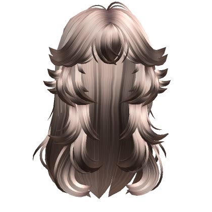 Anime Wolfcut Layered Messy Hair Blonde To Brown S Code Price RblxTrade