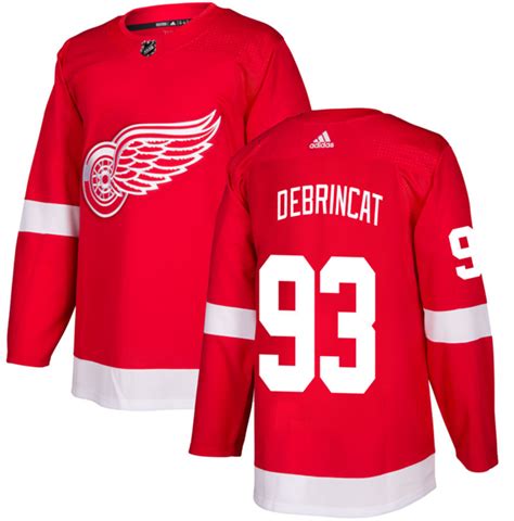 Men S Detroit Red Wings Alex Debrincat Red Stitched Jersey On Sale