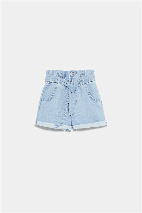 Venta Zara Mujer Shorts Vaqueros En Stock