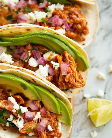 Slow Cooker Honey Chipotle Chicken Tacos Don T Go Bacon My Heart