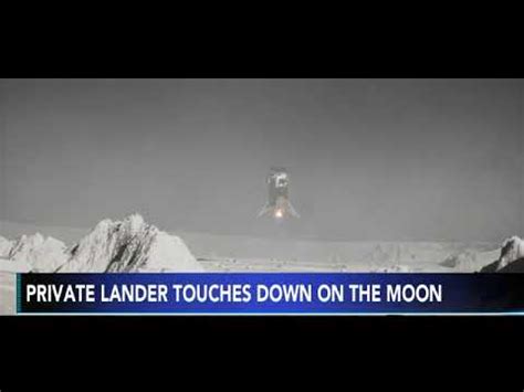 Odysseus, private lunar lander, successfully touches down on moon’s ...