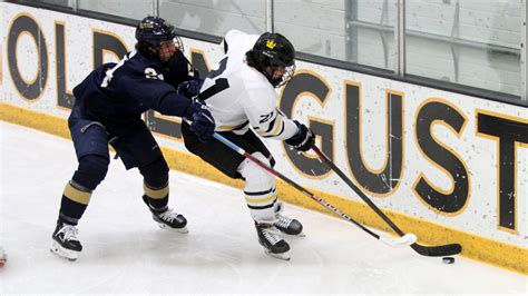 Mens Hockey Ties Bethel Loses Shootout Posted On November Th