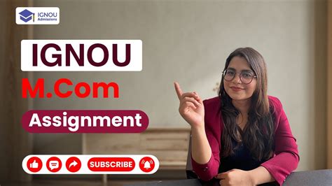 What Are The Process Of Ignou M Assignment Ignou Assignment For M Program Youtube