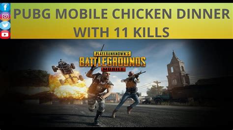 PUBG Mobile Chicken Dinner And 11 Kills My Dream Came True Moonwalk Duo