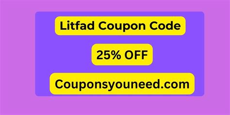 25 Off Litfad Coupon Code 2025 New 100 Working