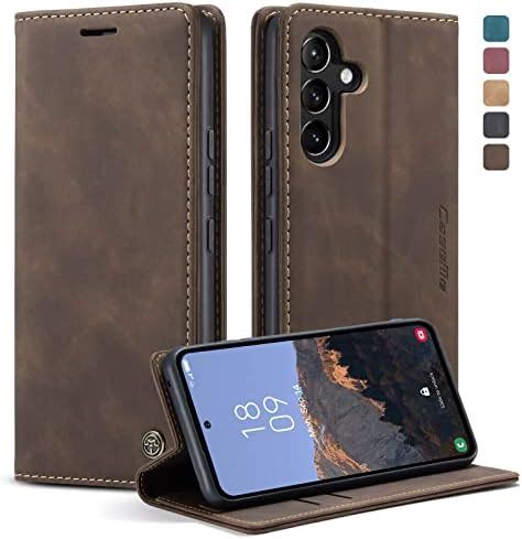 Kzb Coque Pour Samsung Galaxy A G Etui Premium Housse En Cuir