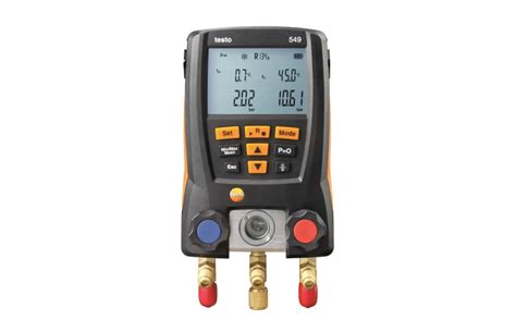 Цифровой манометрический коллектор testo 549 | Портативные приборы - с ...