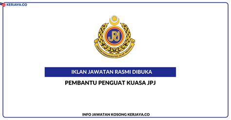 Jabatan Pengangkutan Jalan Malaysia Jpj Pembantu Penguat Kuasa