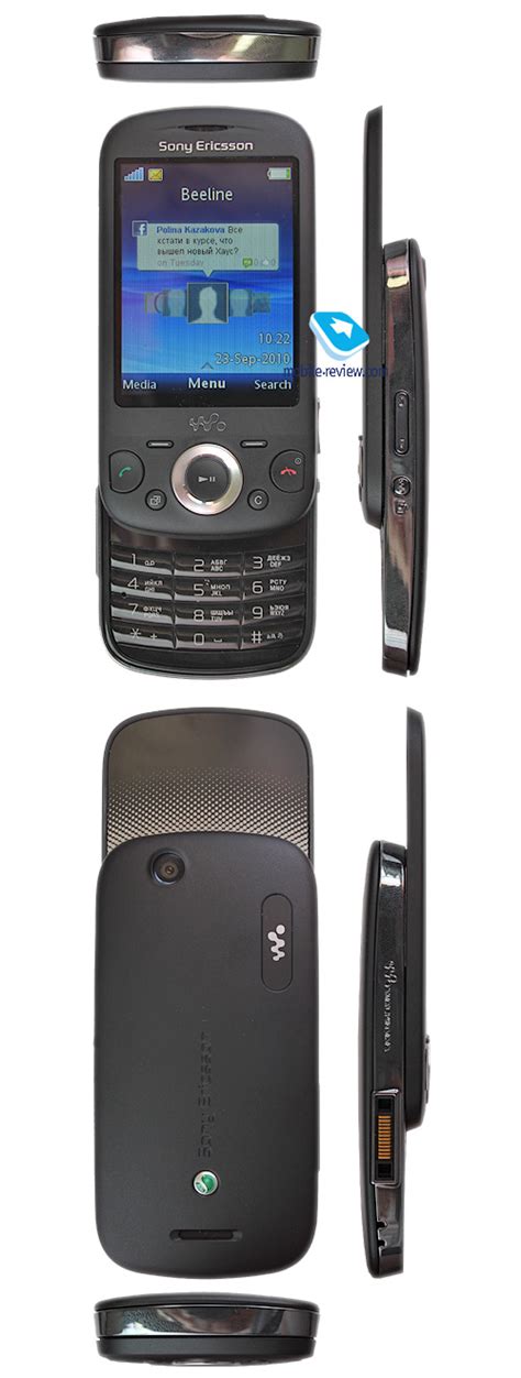 Mobile-review.com Обзор GSM/UMTS-телефона Sony Ericsson W20i Zylo