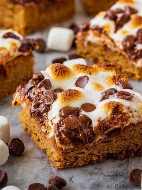 Smores Bars Bake Eat Repeat