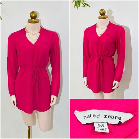 Naked Zebra Pink Dress Women S Fashion Dresses Sets Dresses On Carousell