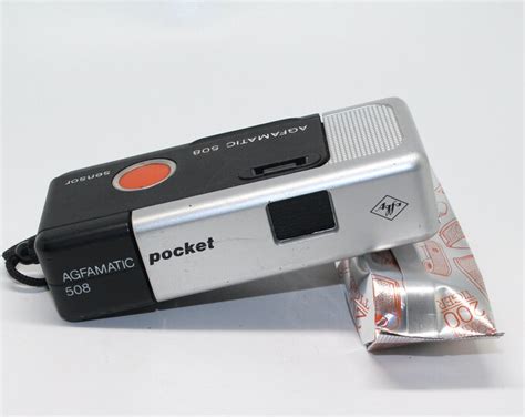 Agfamatic Sensor Pocket Film Camera With New Lomography Film