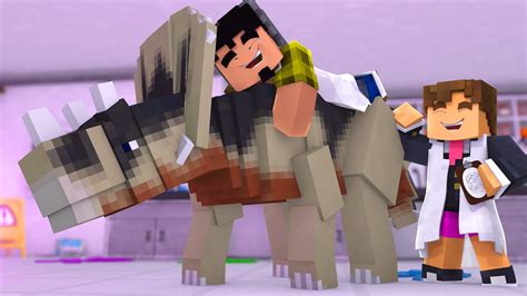 Minecraft Primeiro Dinossauro Hibrido Jurassic World Ep 61 Youtube