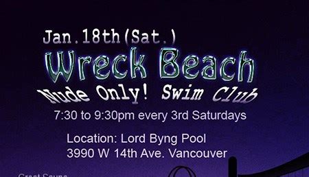 Community Calendar: Skinny dipping at Lord Byng Pool - Vancouver Is Awesome