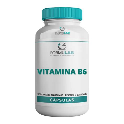 Vitamina B6 100mg Piridoxina