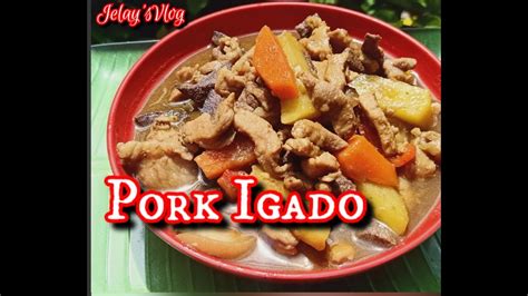 Pork Igado Recipe How To Cook Pork Igado Youtube