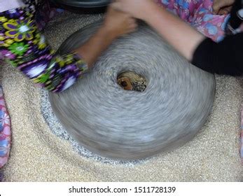 Ancient Quern Stone Hand Mill Grain Stock Photo 1511728139 Shutterstock