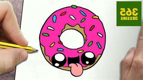 Dessin Drole Facile Inspirant Photos Ment Dessiner Donut Kawaii Tape