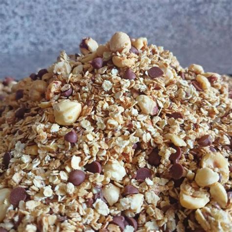 Les Granolas Granola Aux Noisettes Et P Pites De Chocolat Noir