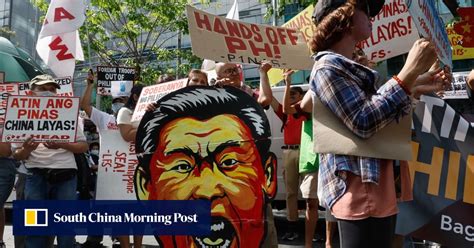 ‘the Philippines Is Ours China Out Filipino Activists Slam Sino Us