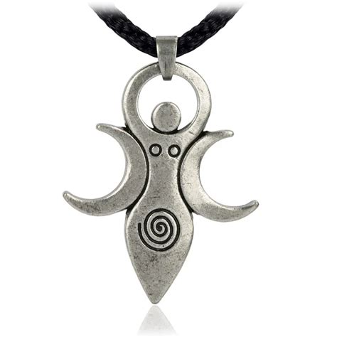 EZEI Artemis The Moon Goddess Pendant Pagan Jewelry Lunar Moon Symbol ...