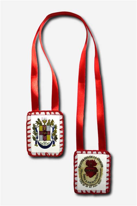 Red Scapular Sacred Heart S4 09l St Pauls