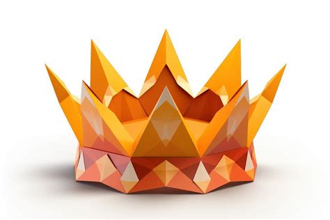 Crown origami crown paper. AI | Premium Photo Illustration - rawpixel