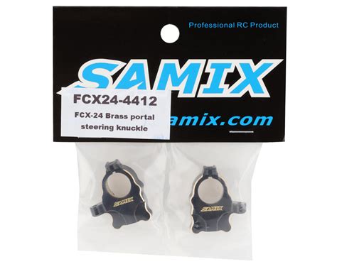 Samix Fcx Brass Heavy Steering Knuckle Black Samfcx