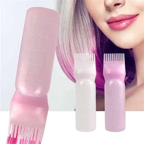 Hair Color Applicator Bottle Root Comb Easy Squeeze Brush Temu United