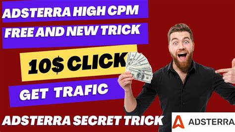 Adsterra High CPM Earning Trick Adsterra Self Click Method