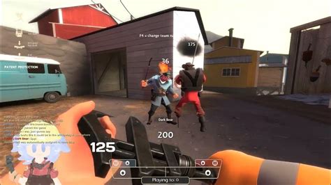 Tf2 Second Meeting With A Burning Flames Team Captain Soldier Youtube