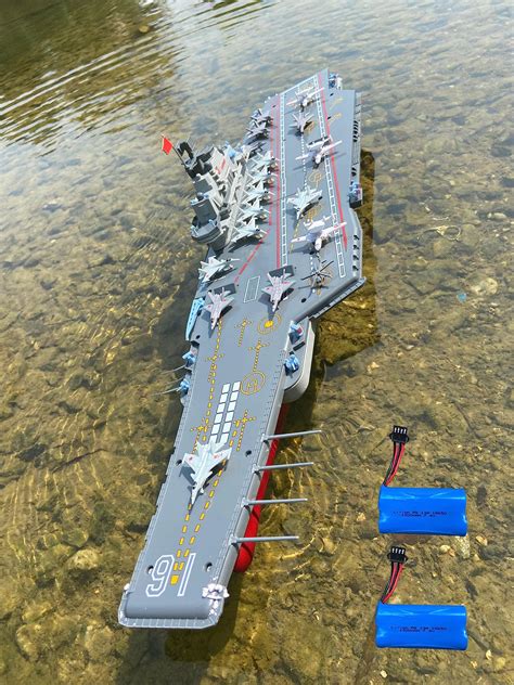 Buy Sowofa Rc Aircraft Carrier Amphibious Assault Ship Large Simulation