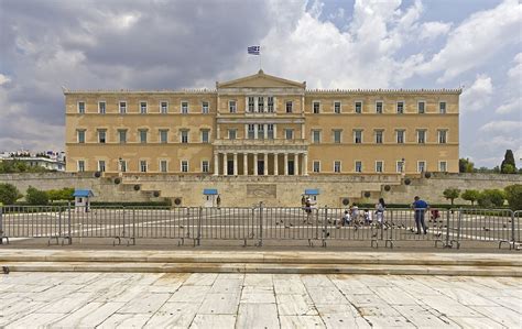 Cladirea Parlamentului Din Atena Obiective Turistice Grecia Atena