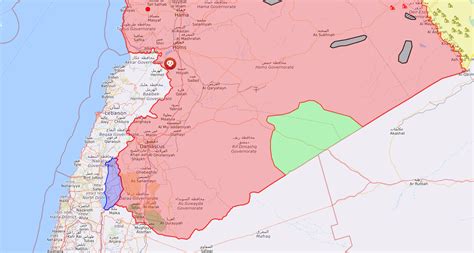 Syria map | Counties and cities in Syria