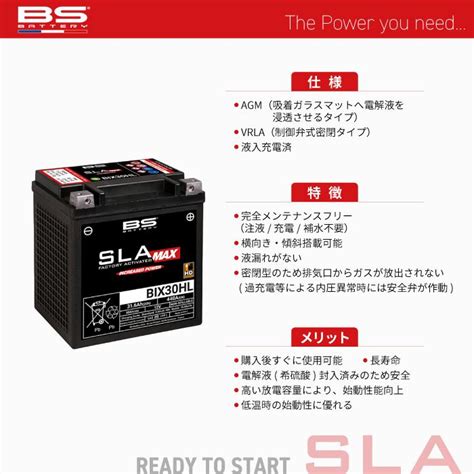 Bs Bix Hl Bs Battery Sla Max Bs Bix Hl