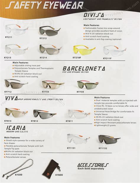 Safety Glasses / Eyewear Philippines