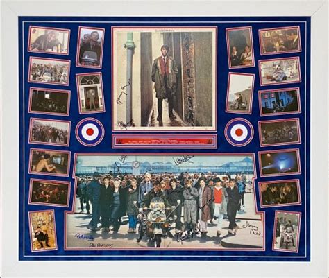 Quadrophenia Cast Signed Album Display - Signed Memorabilia 4U