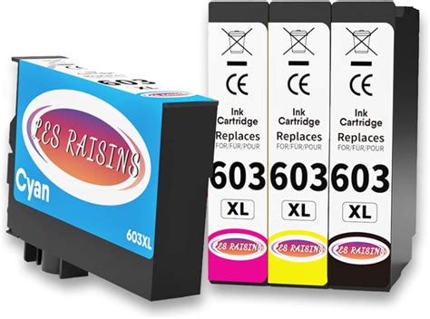 LES RAISINS 603XL Cartouche D Encre Compatible Pour Epson 603 Encre