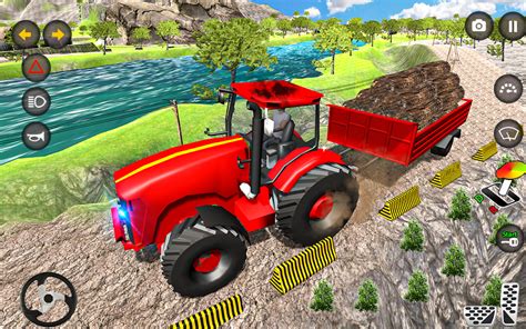 Android Farming Sim Real Tractor Game