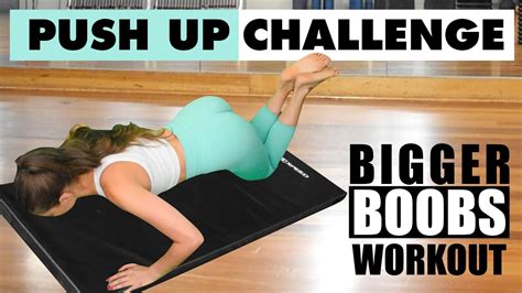 Natural Boob Lift PUSH UP CHALLENGE Chest Workout Routine Home