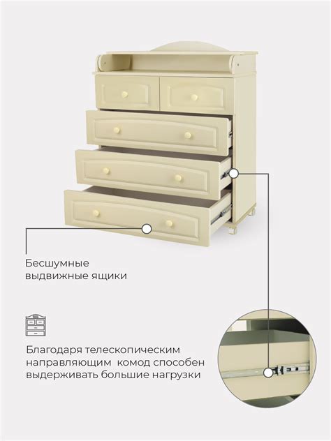 Комод пеленальный Топотушки Ричард 800/5 купить в магазине в Москве ...