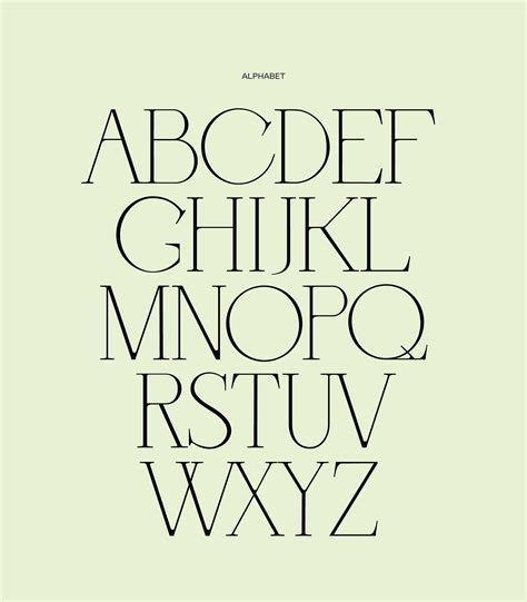 Zephyr Modern Serif Font Artofit