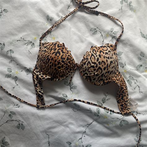 Leopard Print Light Push Up Victoria Secret Bikini Depop