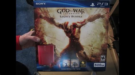 God Of War Ascension Legacy Ps Bundle Unboxing Youtube