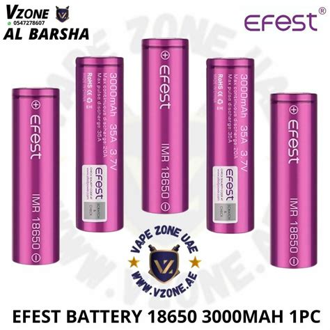 Efest Battery Mah A Dubai Uae Vape Zone Uae